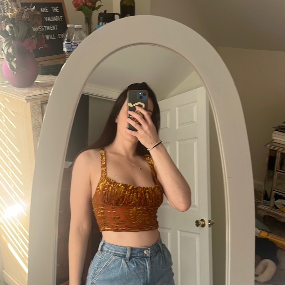 Bustier Crop Top